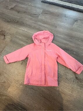 Toddler Girls Columbia Rain Jacket - Size 3T